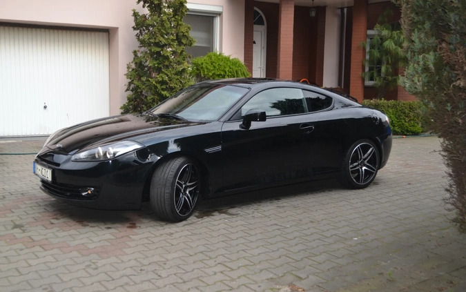 Hyundai Coupe cena 24400 przebieg: 190000, rok produkcji 2008 z Prochowice małe 211